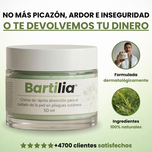 Bartilia® - Crema de Cuidado Para los Pliegues de la Piel
