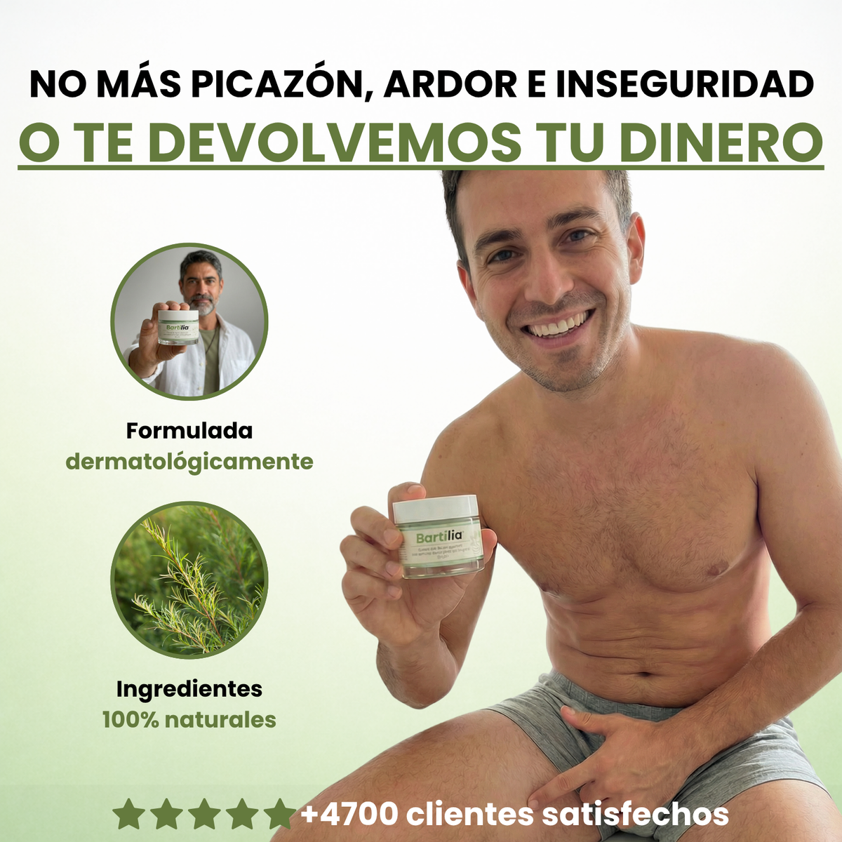 Crema AntiInflamatoria Para los Pliegues de la Piel